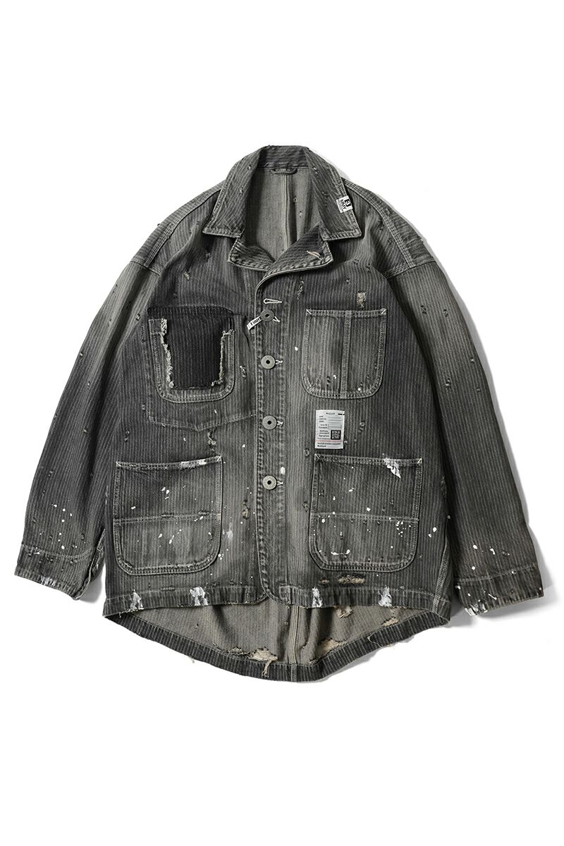 Maison MIHARA YASUHIRO(メゾン ミハラヤスヒロ)AGED CHORE JACKET エイジドチョアジャケット J14BL131 -15