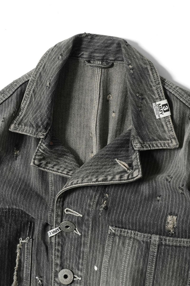 Maison MIHARA YASUHIRO(メゾン ミハラヤスヒロ)AGED CHORE JACKET エイジドチョアジャケット J14BL131 -17