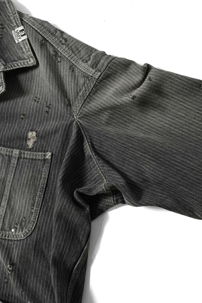 Maison MIHARA YASUHIRO(メゾン ミハラヤスヒロ)AGED CHORE JACKET エイジドチョアジャケット J14BL131 -19