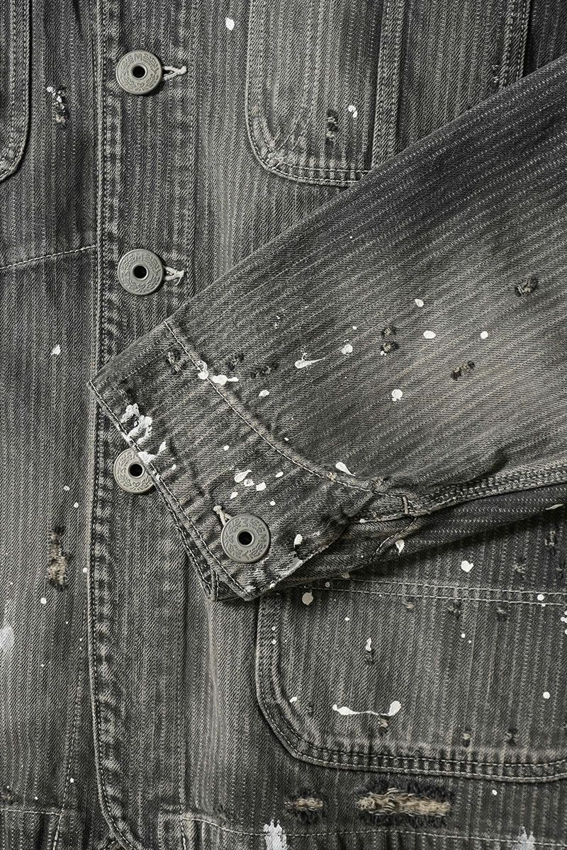Maison MIHARA YASUHIRO(メゾン ミハラヤスヒロ)AGED CHORE JACKET エイジドチョアジャケット J14BL131 -21