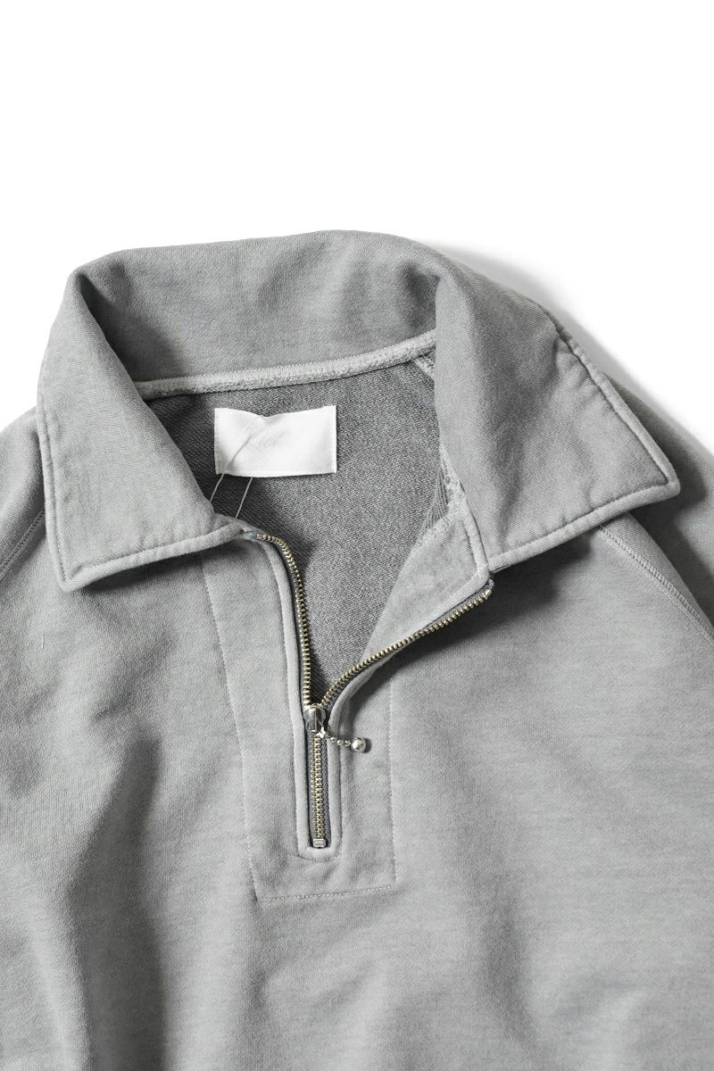 Rich I(リッチアイ)HALF ZIP COLLAR SWEAT ハーフジップカラースウェット Rich I-07-SW-01 -17