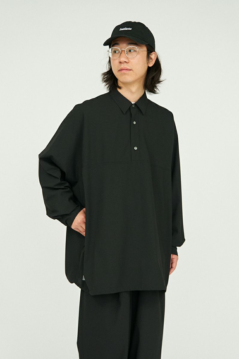 FreshService(フレッシュサービス)WOOLY CLOTH ANORAK SHIRT ウーリークロスアノラックシャツ FSC251-50107 -1