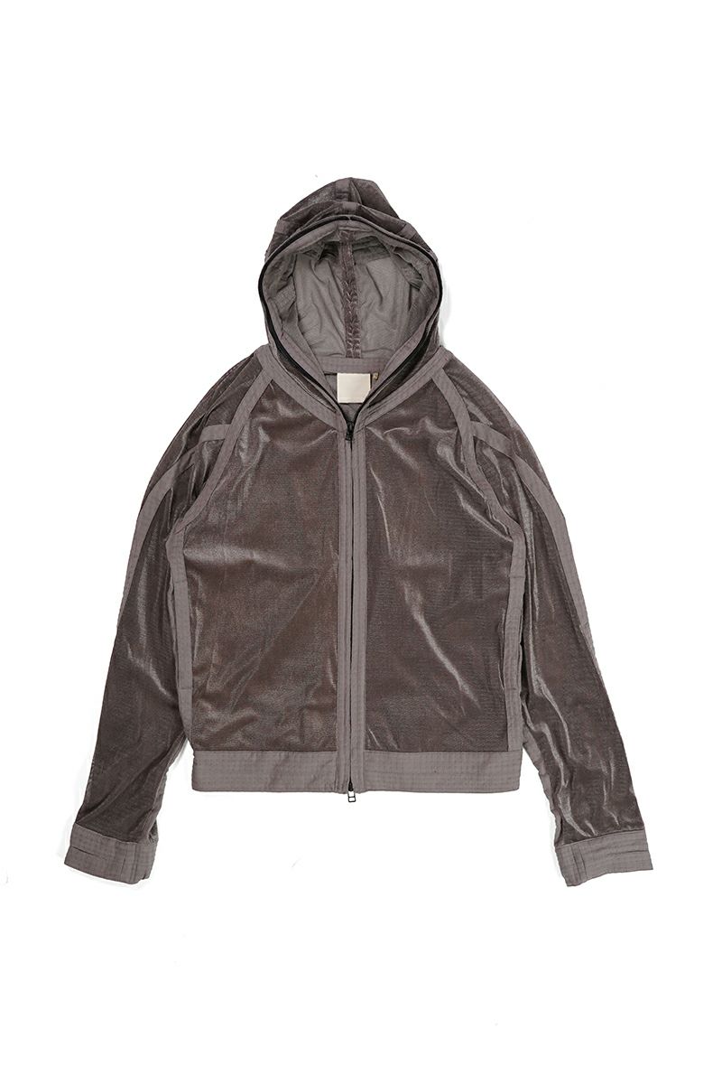 JIAN YE(ジェンイェ)MESH HOODIE 参 メッシュフーディー JI-25SS-HD02