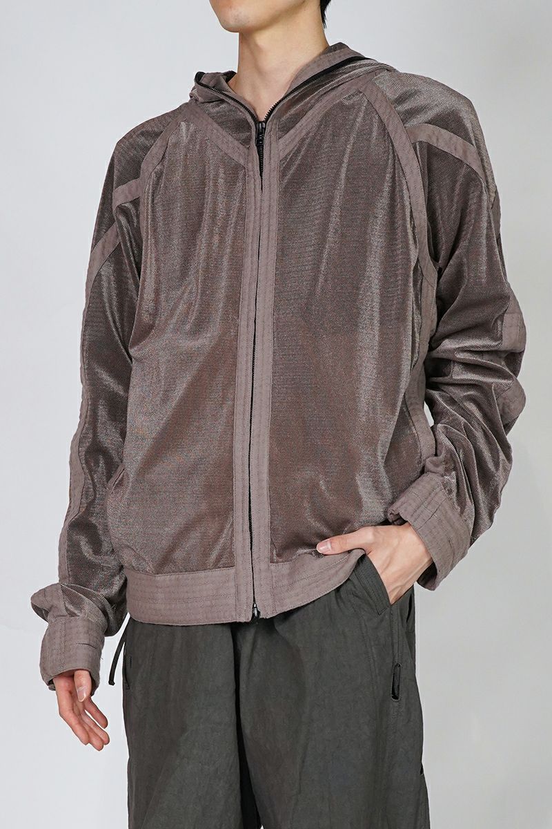 JIAN YE(ジェンイェ)MESH HOODIE 参 メッシュフーディー JI-25SS-HD02 -1