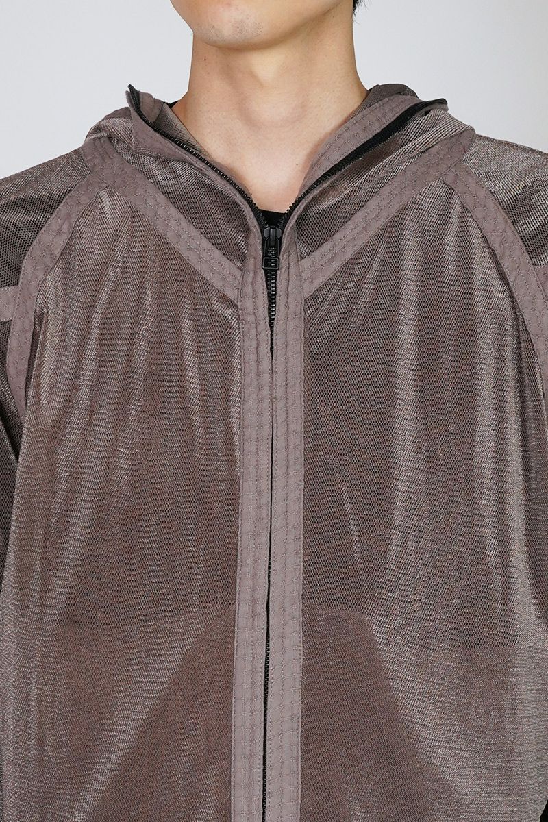 JIAN YE(ジェンイェ)MESH HOODIE 参 メッシュフーディー JI-25SS-HD02 -2