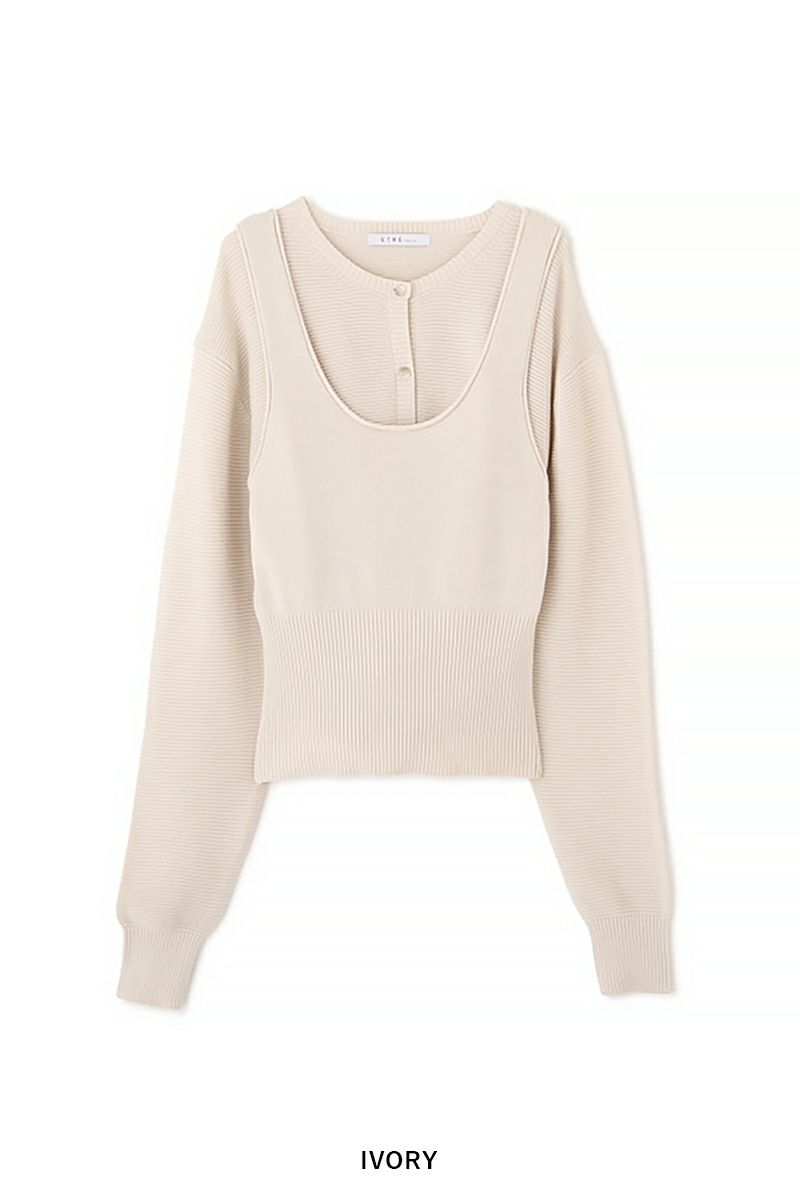 ETRE TOKYO(エトレトウキョウ)アンサンブルニットトップス 1225111023 -15