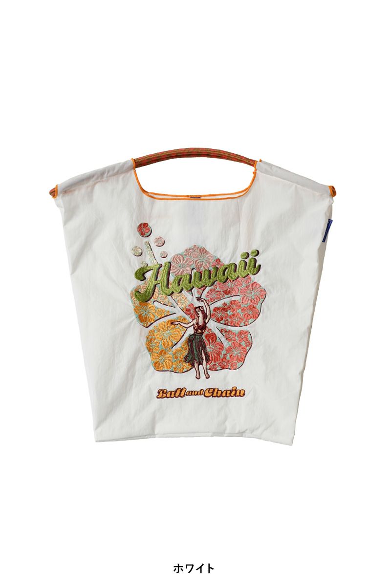 Ball & Chain(ボールアンドチェーン)HAWAII-2 (M) ハワイM ショッピングバック トートバッグ 301056 -6
