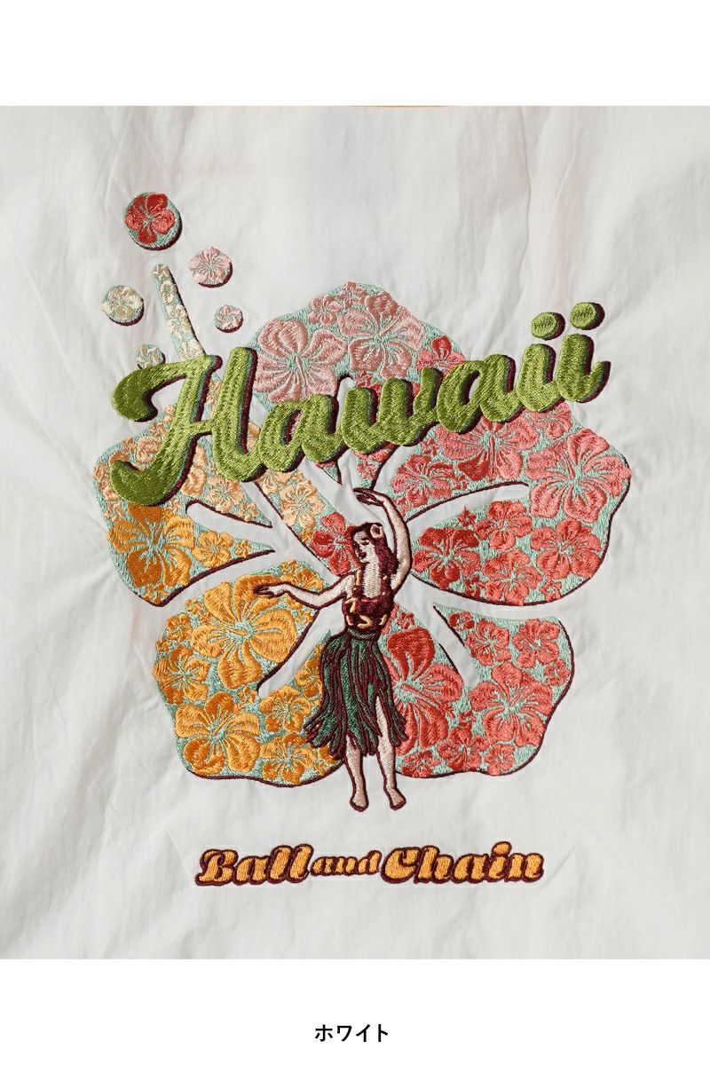 Ball & Chain(ボールアンドチェーン)HAWAII-2 (M) ハワイM ショッピングバック トートバッグ 301056 -7