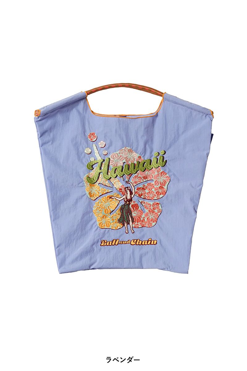 Ball & Chain(ボールアンドチェーン)HAWAII-2 (M) ハワイM ショッピングバック トートバッグ 301056 -8