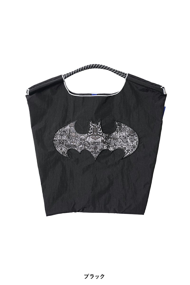 Ball & Chain(ボールアンドチェーン)BAT MAN SILOUETTE (M) バットマンシルエットM ショッピングバック トートバッグ 354002 -6