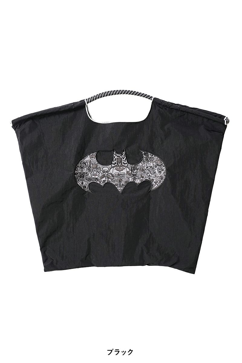 Ball & Chain(ボールアンドチェーン)BAT MAN SILOUETTE (L) バットマンシルエットL ショッピングバック トートバッグ 354102 -6