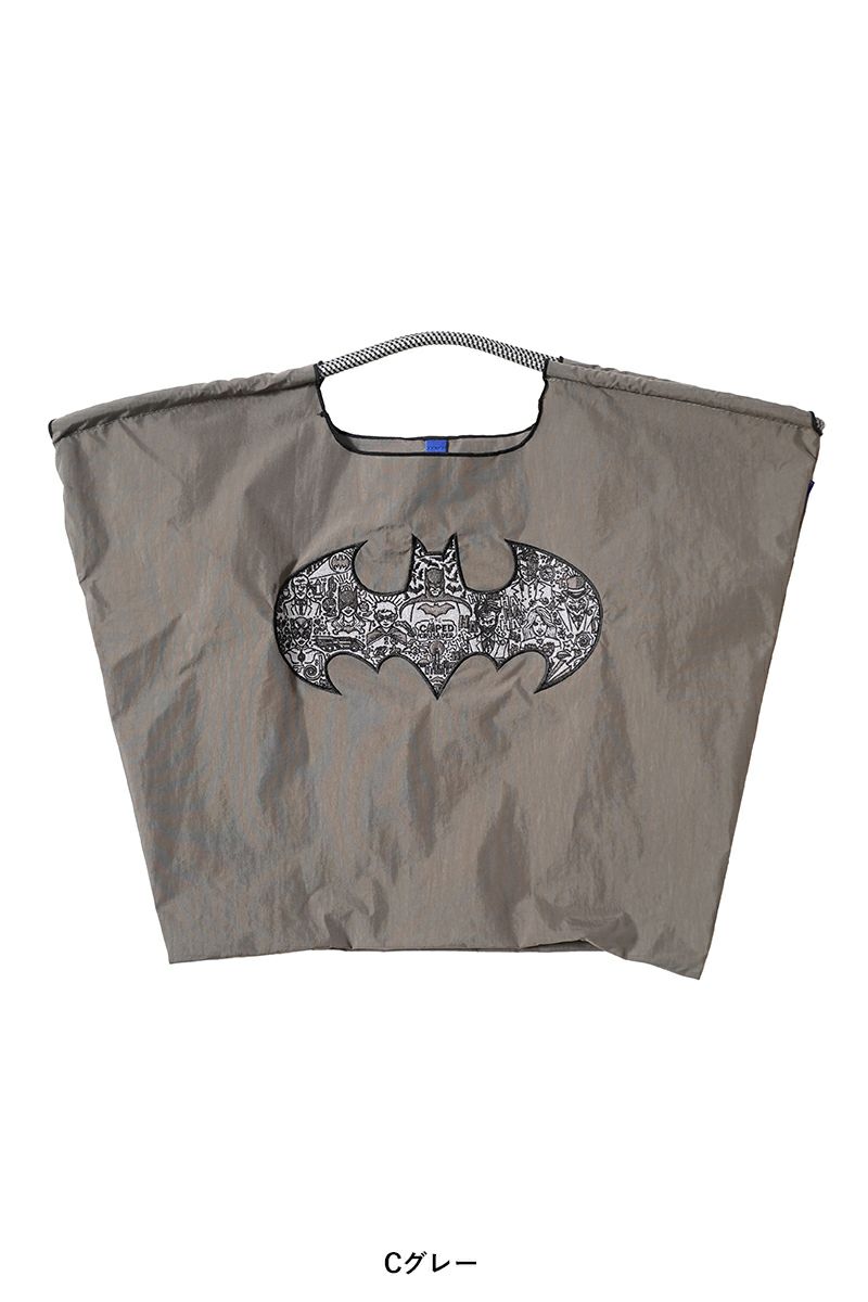 Ball & Chain(ボールアンドチェーン)BAT MAN SILOUETTE (L) バットマンシルエットL ショッピングバック トートバッグ 354102 -8