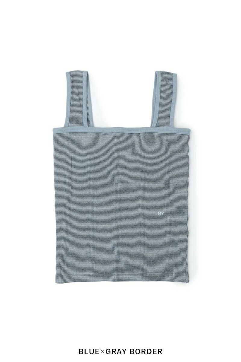 MY___(マイ)Miller x MY SQUARE BARE TOP ミラー スクエアベアトップ 251-61109 -4