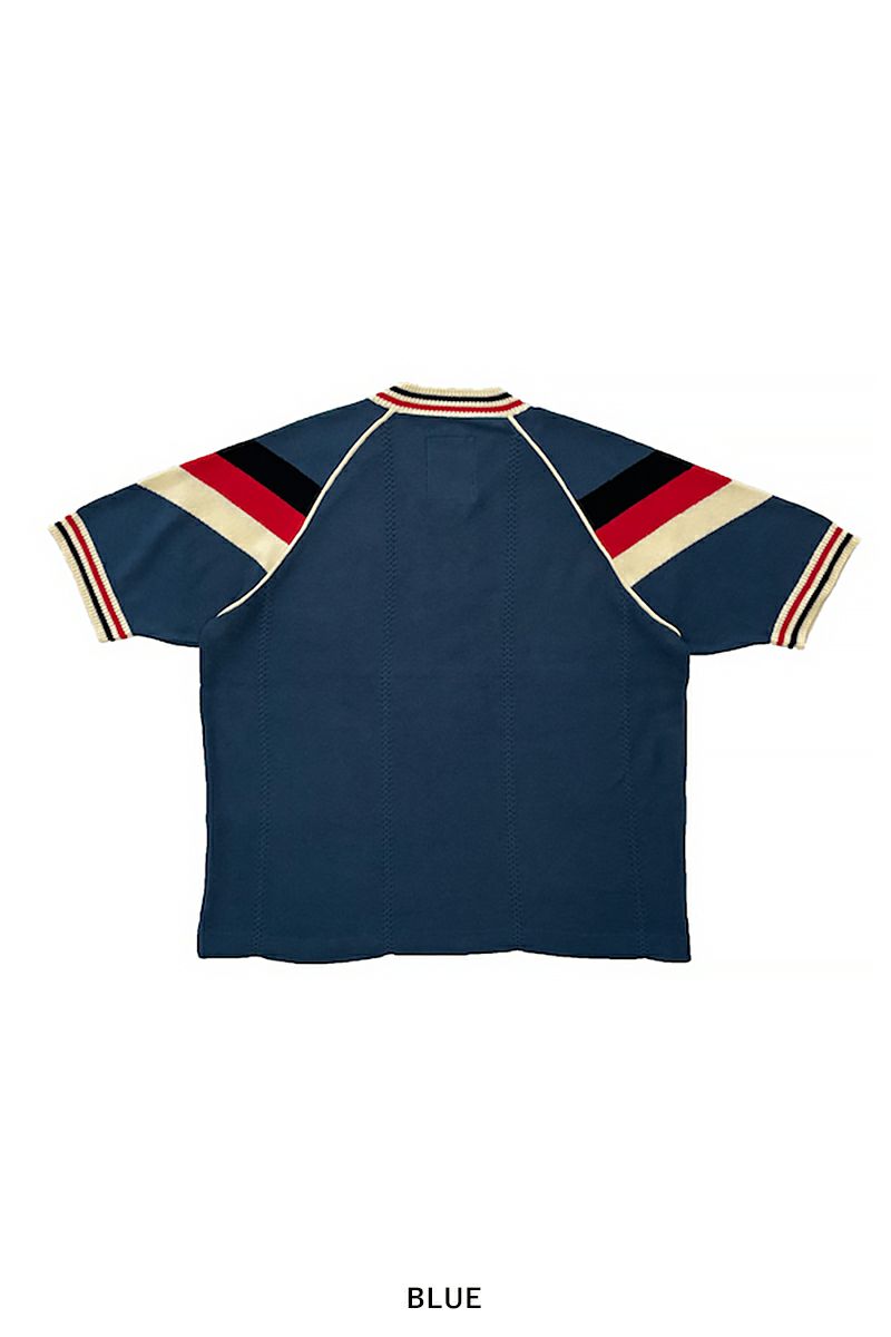 【関税込み】RICE NINE TEN カーキ Knitting Game Tシャツ ADAM ET ROPÉ HOMME(アダム エ ロペ オム) / 【RICE NINE TEN