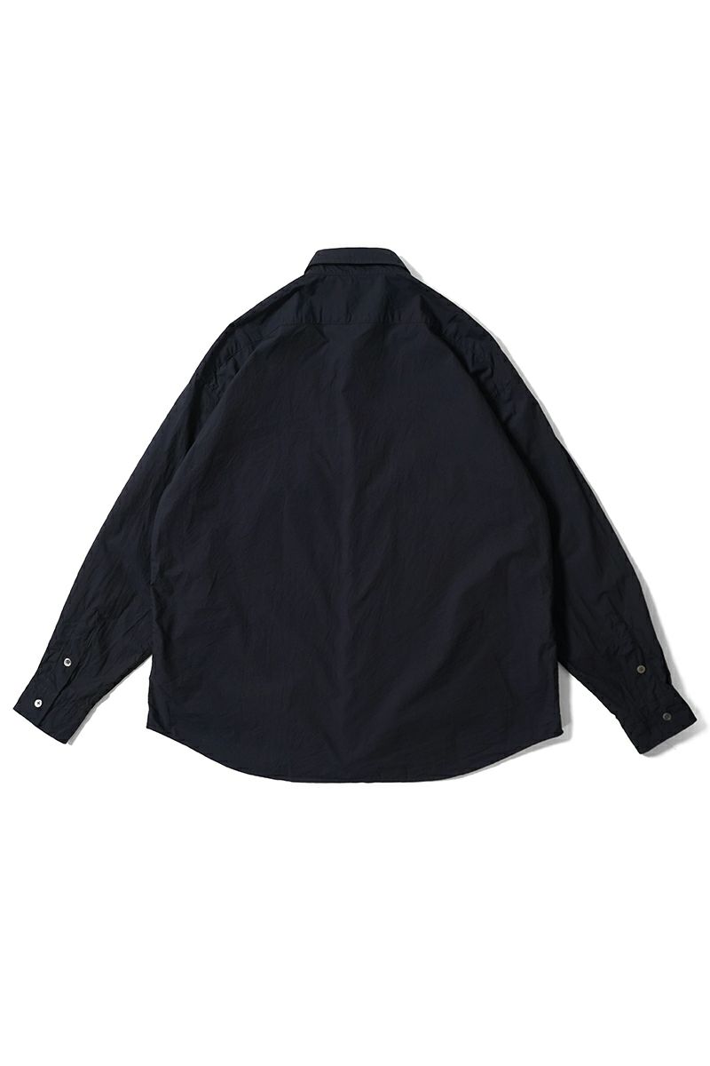 Porter Classic(ポータークラシック)；ROLL UP COTTON SHIRT ロールアップコットンシャツ PC-016-3359；02