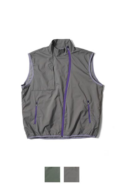 MARMOT(マーモット キャピタル)CURVE ZIP UP NYLON VEST カーブジップアップナイロンベスト 25SS-L3-09