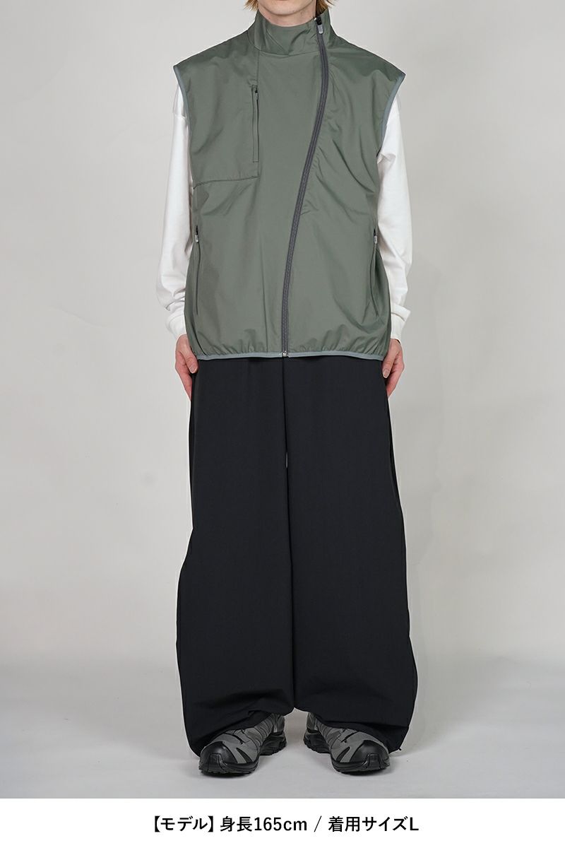 MARMOT(マーモット キャピタル)CURVE ZIP UP NYLON VEST カーブジップアップナイロンベスト 25SS-L3-09 -9