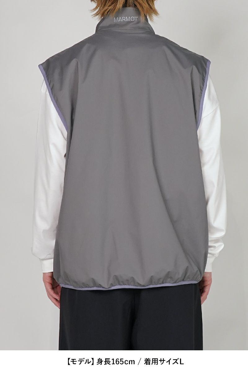 MARMOT(マーモット キャピタル)CURVE ZIP UP NYLON VEST カーブジップアップナイロンベスト 25SS-L3-09 -13