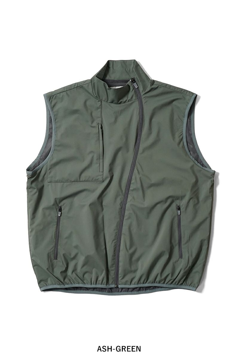 MARMOT(マーモット キャピタル)CURVE ZIP UP NYLON VEST カーブジップアップナイロンベスト 25SS-L3-09 -24