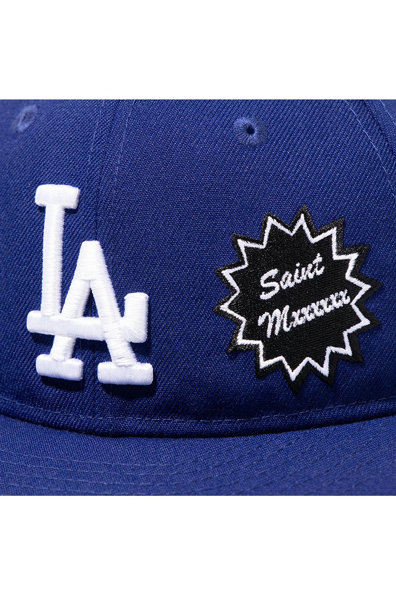 SAINT Mxxxxxx(セントマイケル)SM-HR8-0000-C46 / NE_CAP / DODGERS / BLUE ロサンゼルス ドジャース New Era ニューエラキャップ -7
