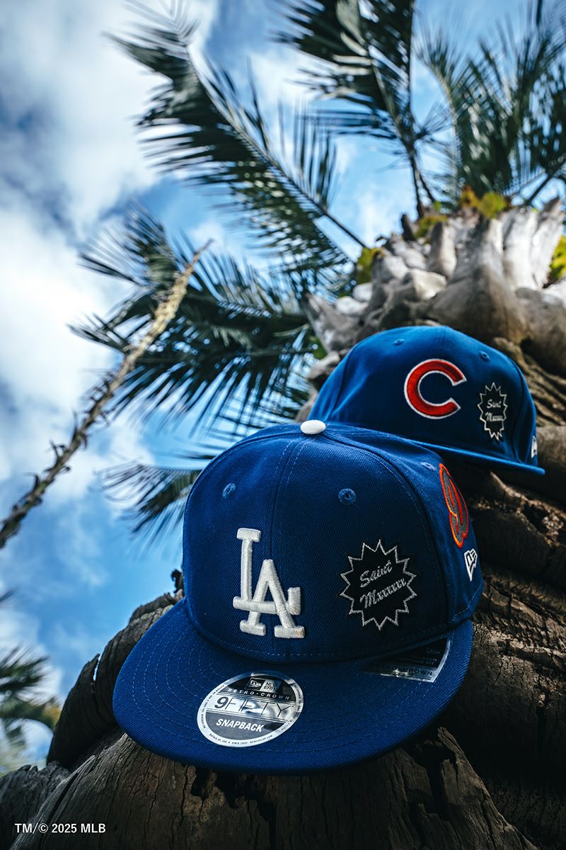 SAINT Mxxxxxx(セントマイケル)SM-HR8-0000-C46 / NE_CAP / DODGERS / BLUE ロサンゼルス ドジャース New Era ニューエラキャップ -9