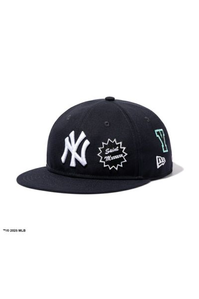 SAINT Mxxxxxx(セントマイケル)SM-HR8-0000-C50 / NE_CAP / YANKEES / NAVY ニューヨーク ヤンキース New Era ニューエラキャップ