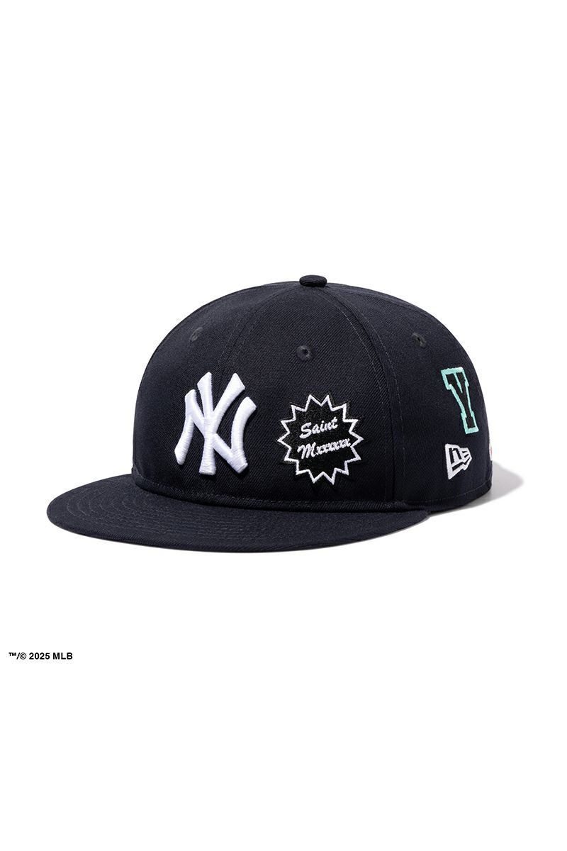 SAINT Mxxxxxx(セントマイケル)SM-HR8-0000-C50 / NE_CAP / YANKEES / NAVY ニューヨーク ヤンキース New Era ニューエラキャップ