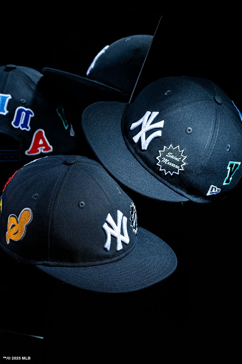 SAINT Mxxxxxx(セントマイケル)SM-HR8-0000-C50 / NE_CAP / YANKEES / NAVY ニューヨーク ヤンキース New Era ニューエラキャップ -9