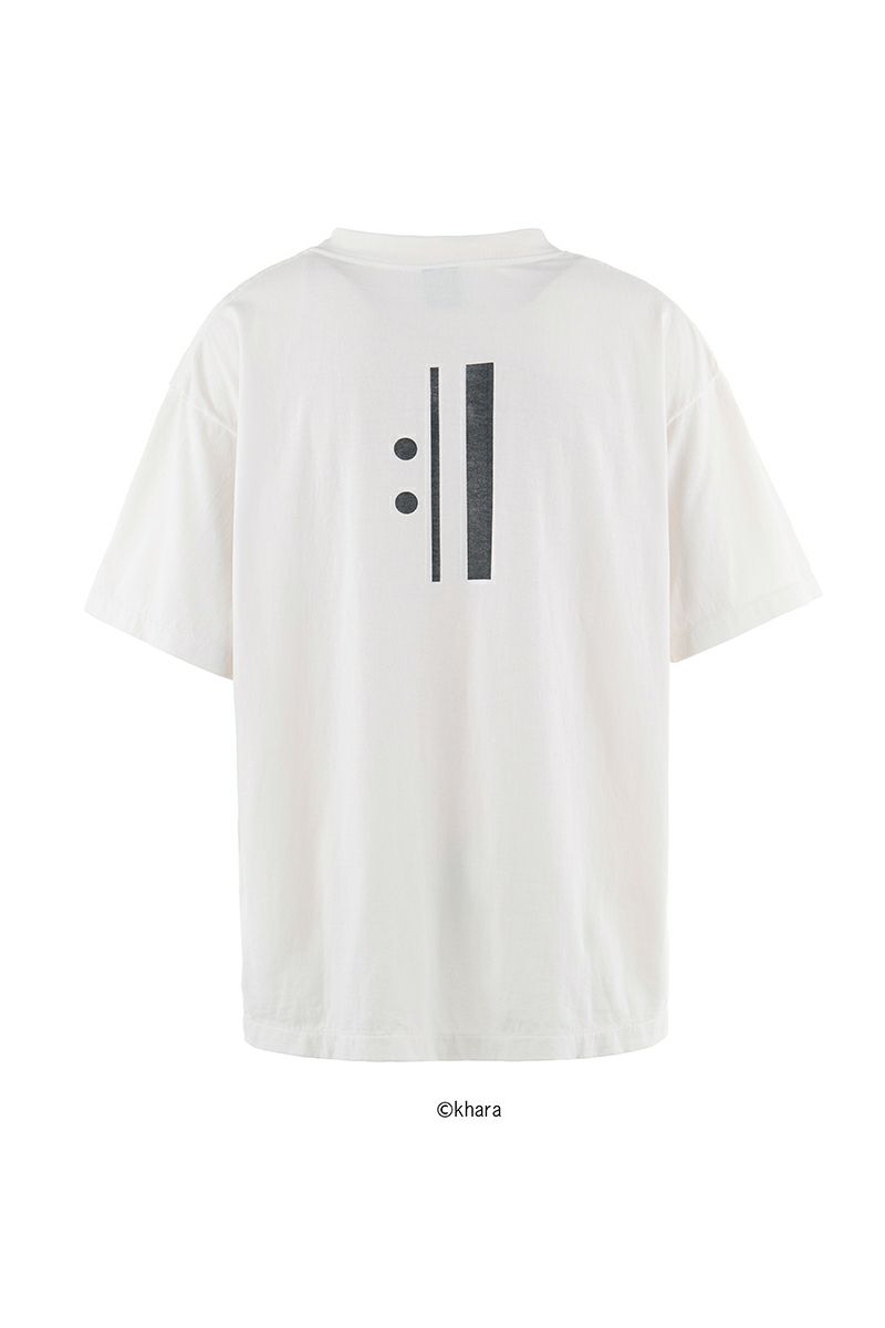 SAINT Mxxxxxx(セントマイケル)；SM-HR8-0000-C12 / EV_SS TEE / BLUE / WHITE 半袖Tシャツ エヴァンゲリオン；06