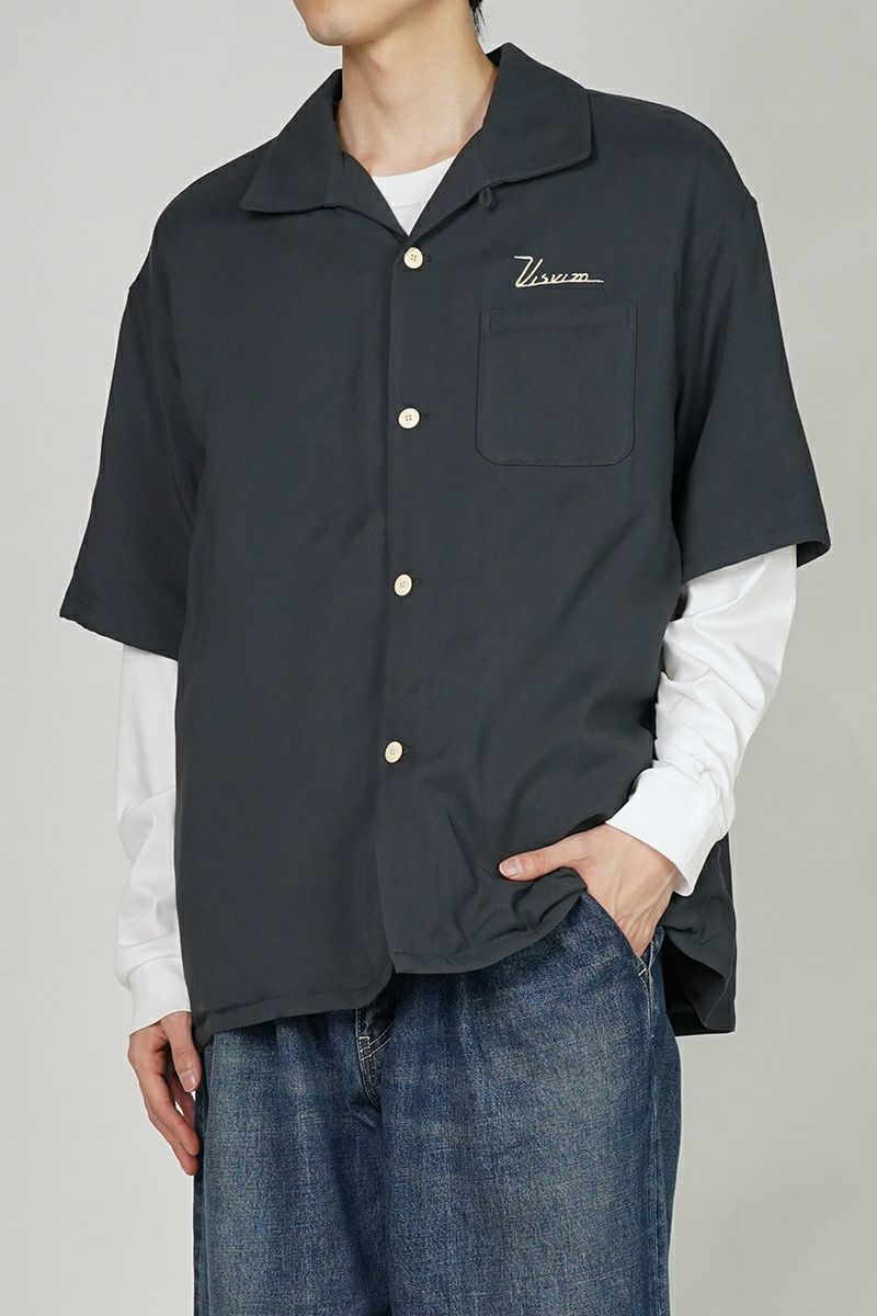 visvim(ビズビム)GRAYSON DOWN SS グレイソンダウン半袖シャツ 0125105011010 -1