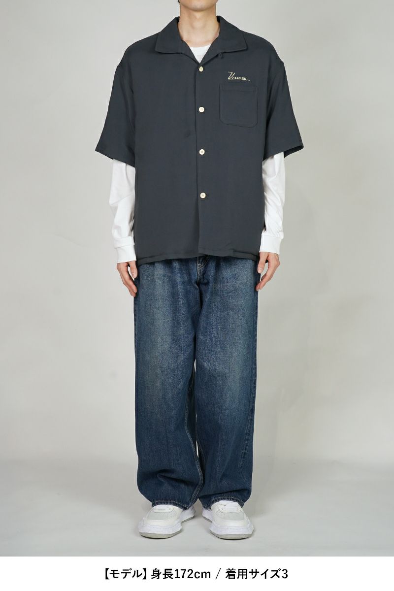 visvim(ビズビム)GRAYSON DOWN SS グレイソンダウン半袖シャツ 0125105011010 -6