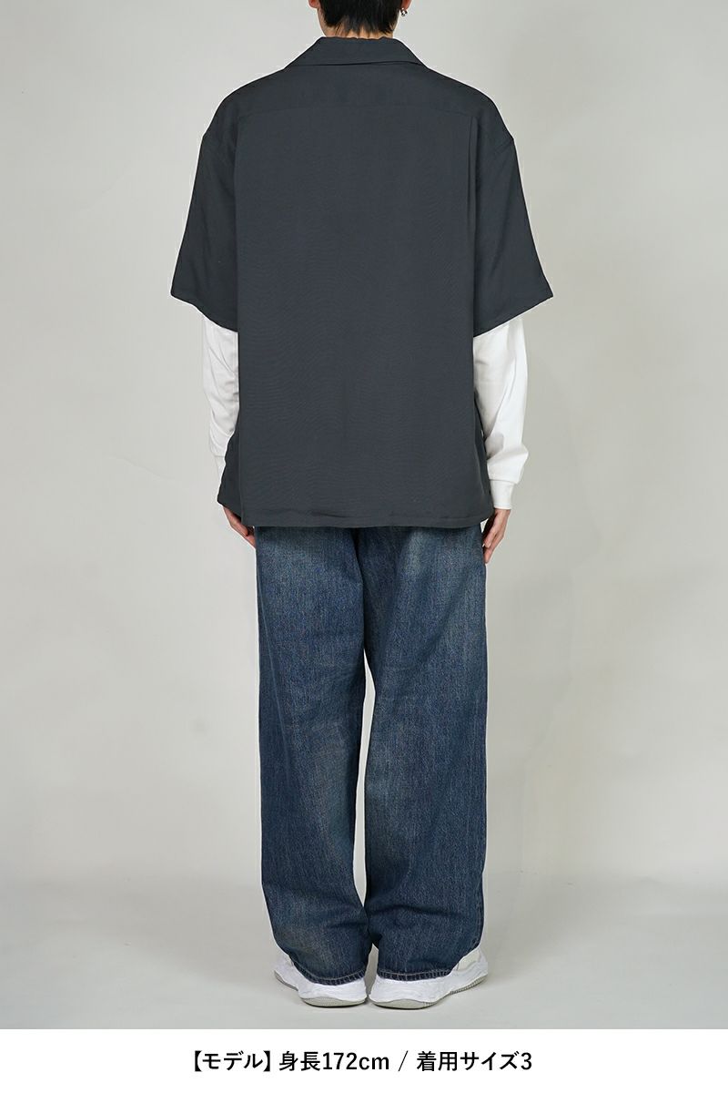 visvim(ビズビム)GRAYSON DOWN SS グレイソンダウン半袖シャツ 0125105011010 -7