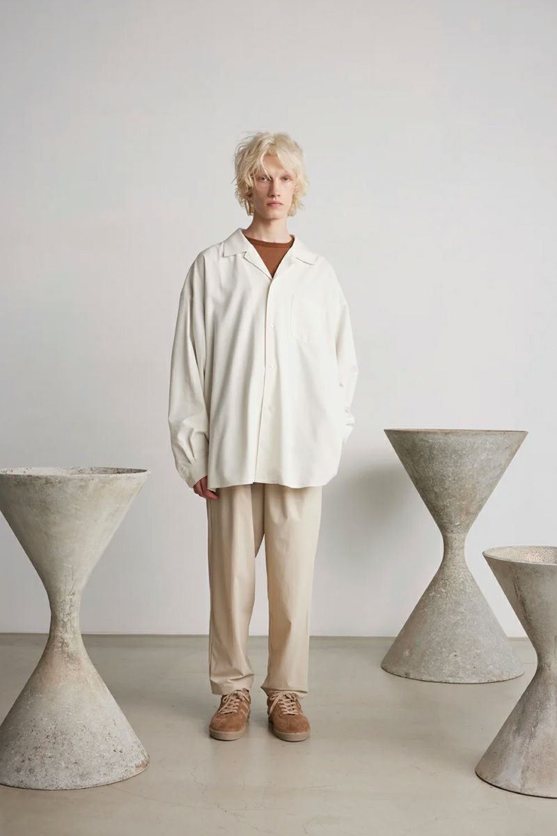 Graphpaper(グラフペーパー)PERTEX Equilibrium Wide Easy Pants パーテックスエクイブリウムワイドイージーパンツ GM251-40054 -3