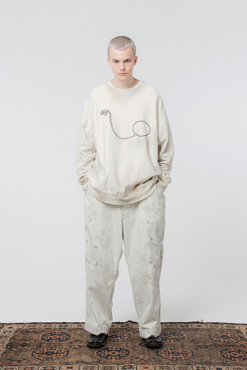 BOWWOW(バウワウ)STAINED WORK TROUSERS ステインドワークトラウザース BW251-SWT -22