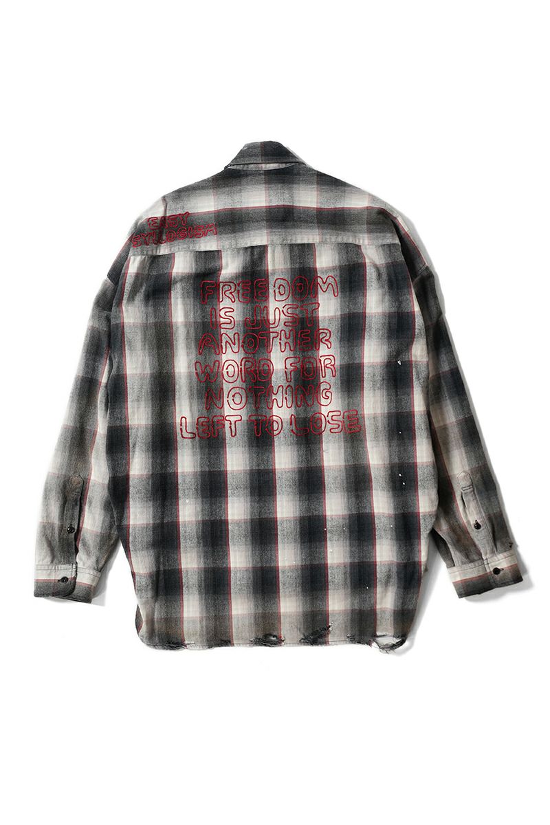 Maison MIHARA YASUHIRO(メゾン ミハラヤスヒロ)VINTAGE LIKE CHECK L/S SHIRTS ヴィンテージライクチェック長袖シャツ J14SH181 -15