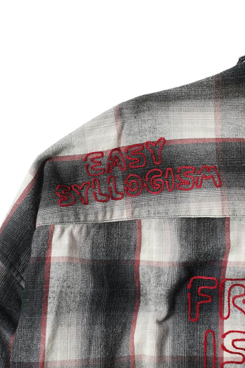 Maison MIHARA YASUHIRO(メゾン ミハラヤスヒロ)VINTAGE LIKE CHECK L/S SHIRTS ヴィンテージライクチェック長袖シャツ J14SH181 -20