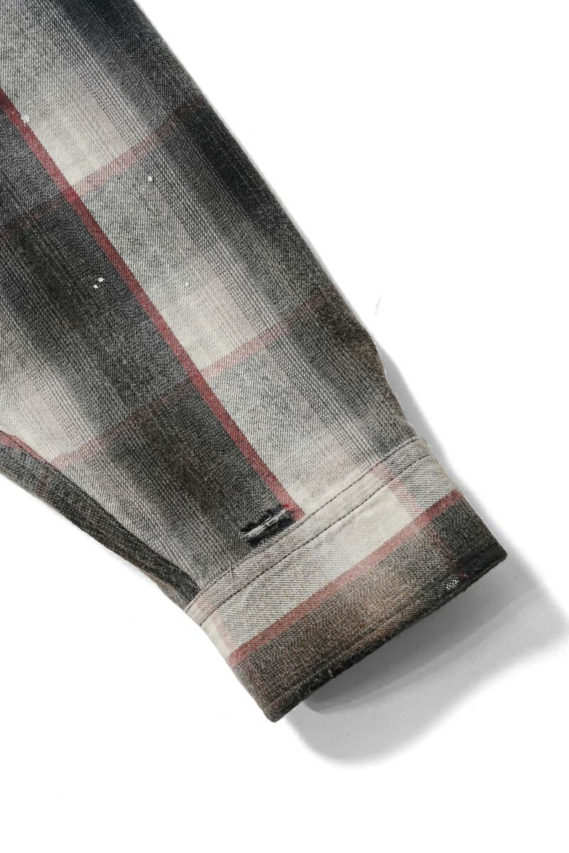 Maison MIHARA YASUHIRO(メゾン ミハラヤスヒロ)VINTAGE LIKE CHECK L/S SHIRTS ヴィンテージライクチェック長袖シャツ J14SH181 -22