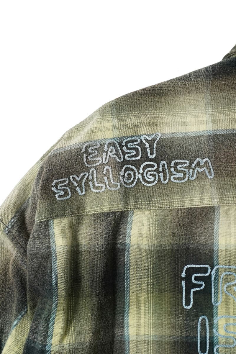 Maison MIHARA YASUHIRO(メゾン ミハラヤスヒロ)VINTAGE LIKE CHECK L/S SHIRTS ヴィンテージライクチェック長袖シャツ J14SH181 -32