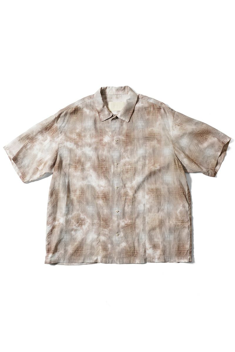 INNAT(インアット)OMBRE CHECK S/S SHIRT オンブレチェック半袖シャツ INNAT07-S03 -14