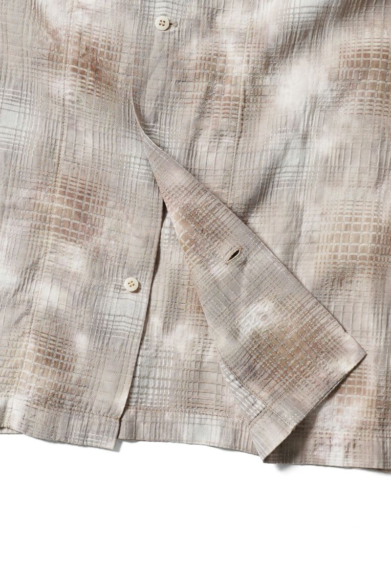 INNAT(インアット)OMBRE CHECK S/S SHIRT オンブレチェック半袖シャツ INNAT07-S03 -19