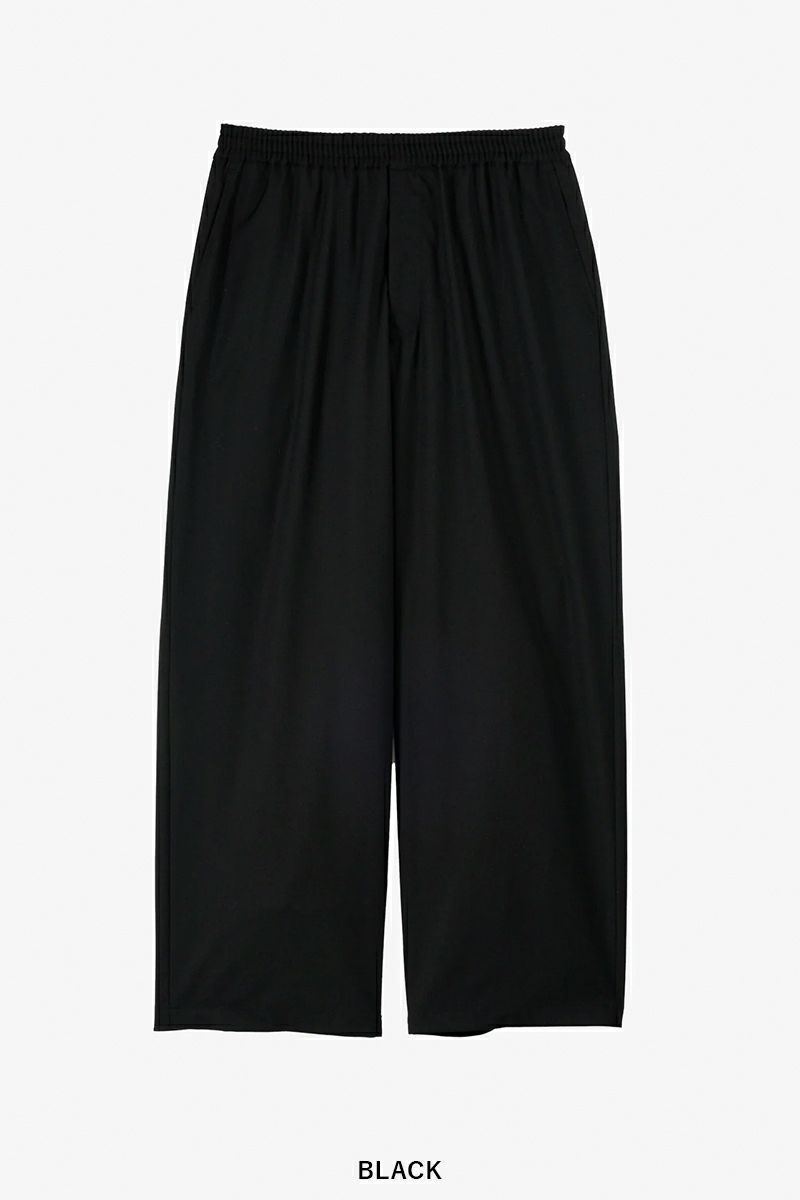 Graphpaper(グラフペーパー)Extra Fine Wool Easy Wide Pants エクストラファインウールイージーワイドパンツ GM251-40093B -4
