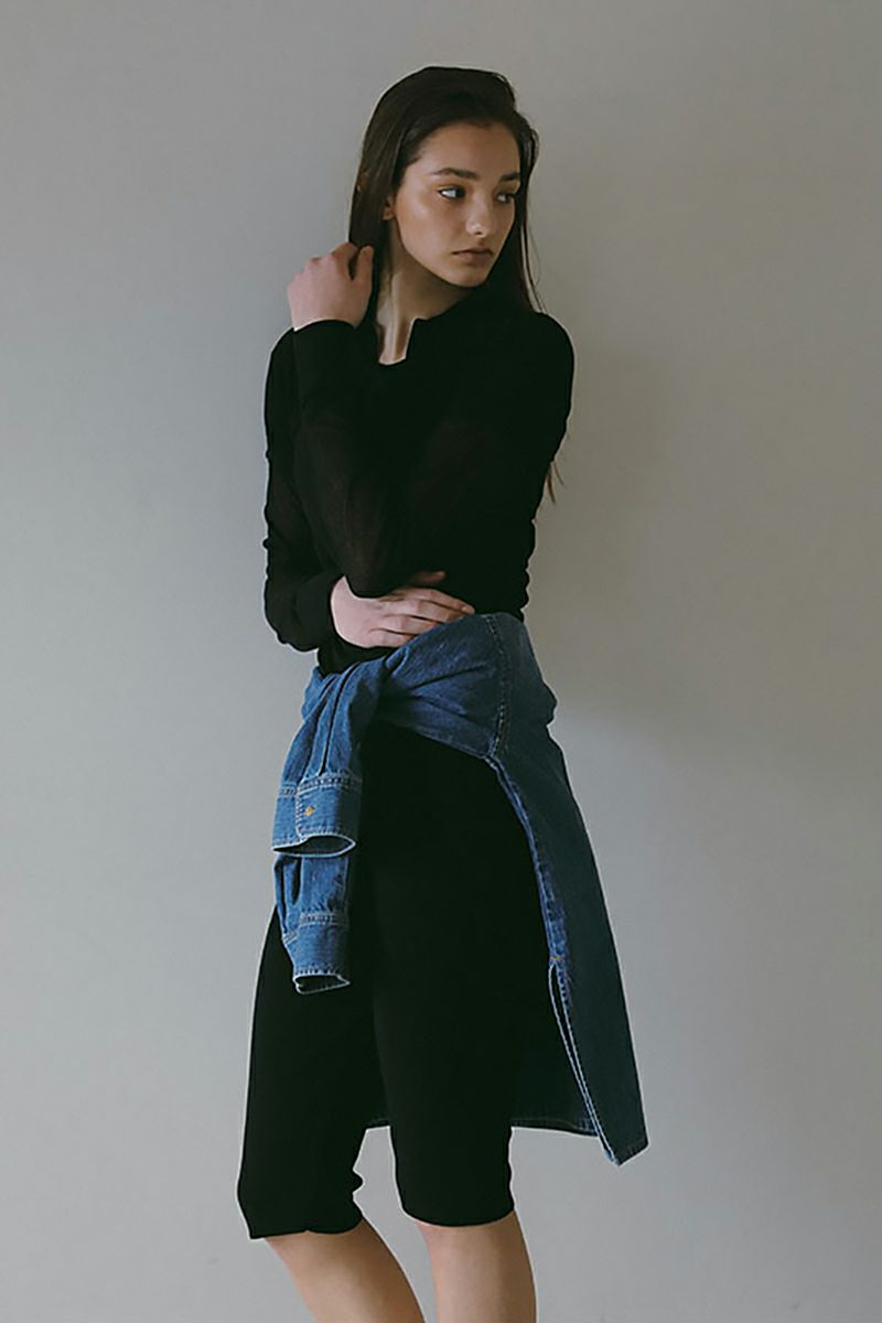 ETRE TOKYO(エトレトウキョウ)シアーポロニットプルオーバー 1225211058 -15