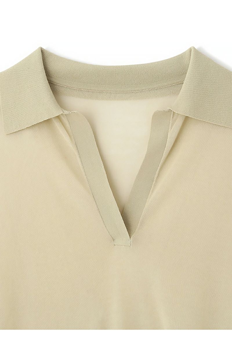 ETRE TOKYO(エトレトウキョウ)シアーポロニットプルオーバー 1225211058 -20