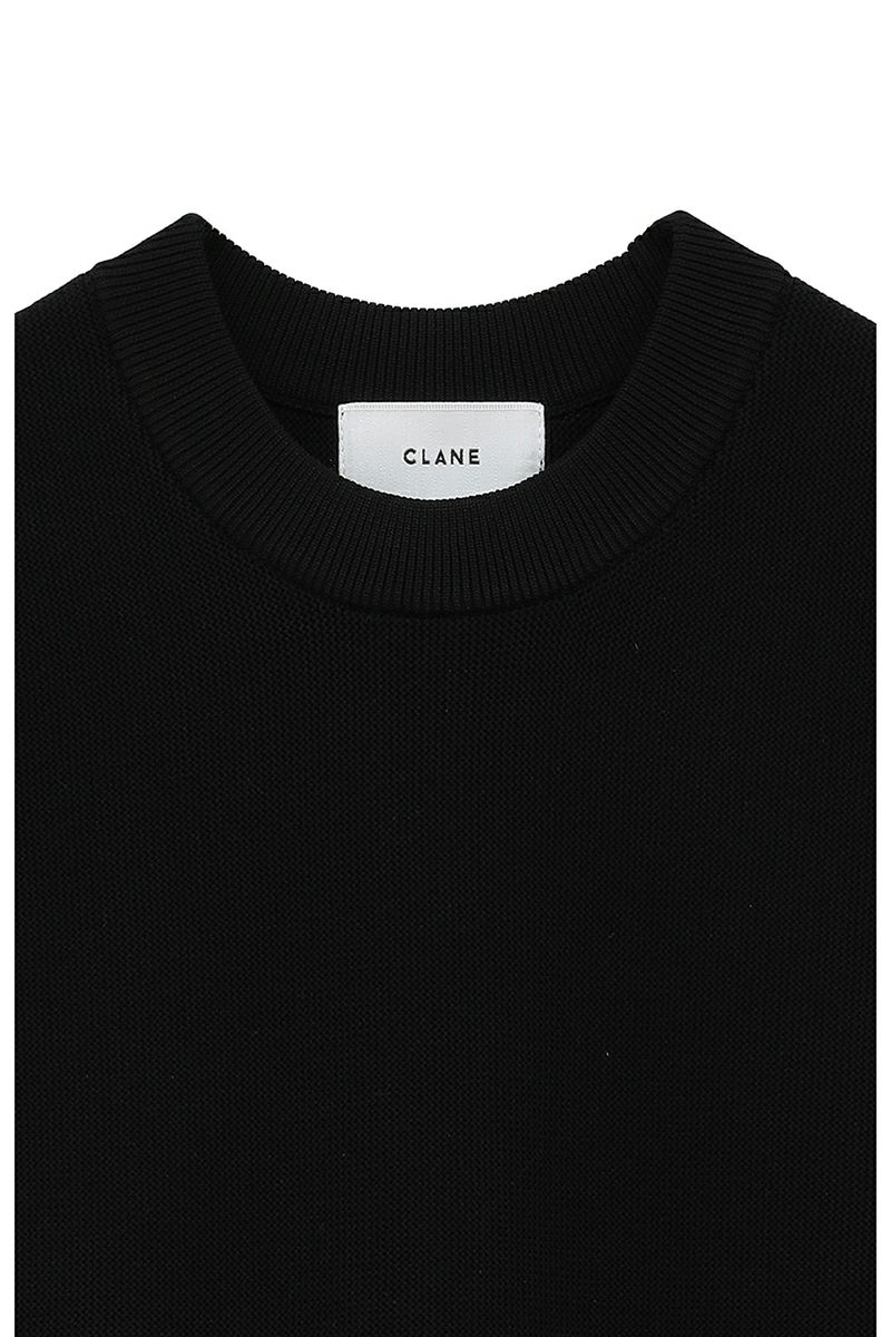 CLANE SQUARE SLEEVE GATHER KNIT TOPS 未使用 SQUARE SLEEVE GATHER KNIT TOPS｜TOPS(トップス)｜CLANE