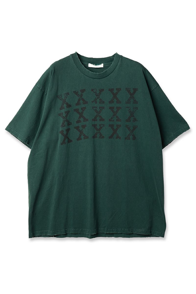 JieDa(ジエダ)XXXXX DAMAGE PIGMENT TEE ダメージピグメントTシャツ Jie-25S-CT13-B -14