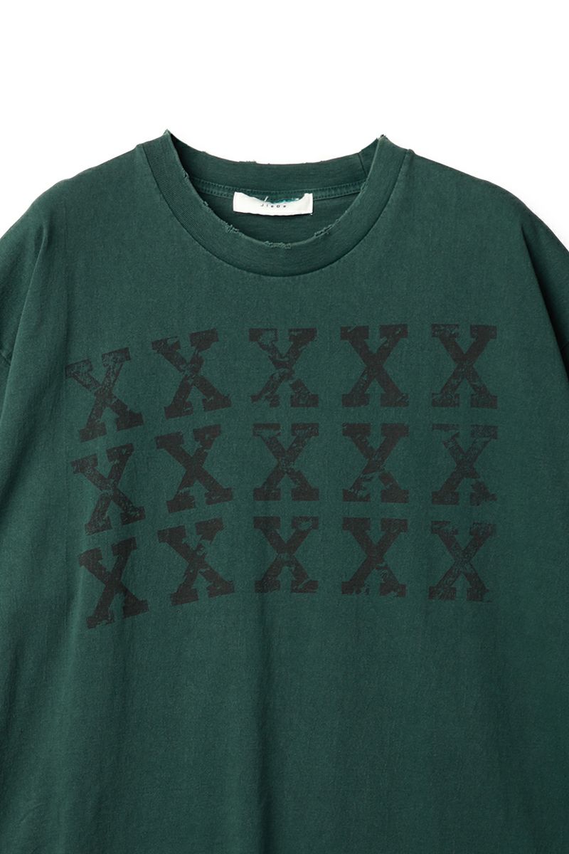 JieDa(ジエダ)XXXXX DAMAGE PIGMENT TEE ダメージピグメントTシャツ Jie-25S-CT13-B -16
