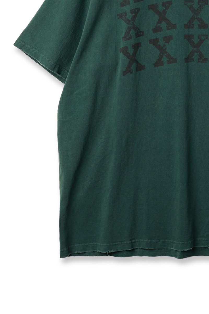 JieDa(ジエダ)XXXXX DAMAGE PIGMENT TEE ダメージピグメントTシャツ Jie-25S-CT13-B -19