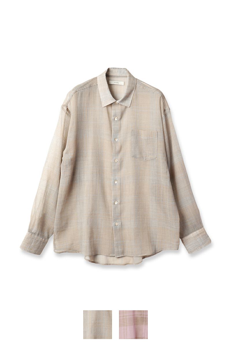 JieDa(ジエダ)CHECK SHIRT チェックシャツ Jie-25S-SH02-A
