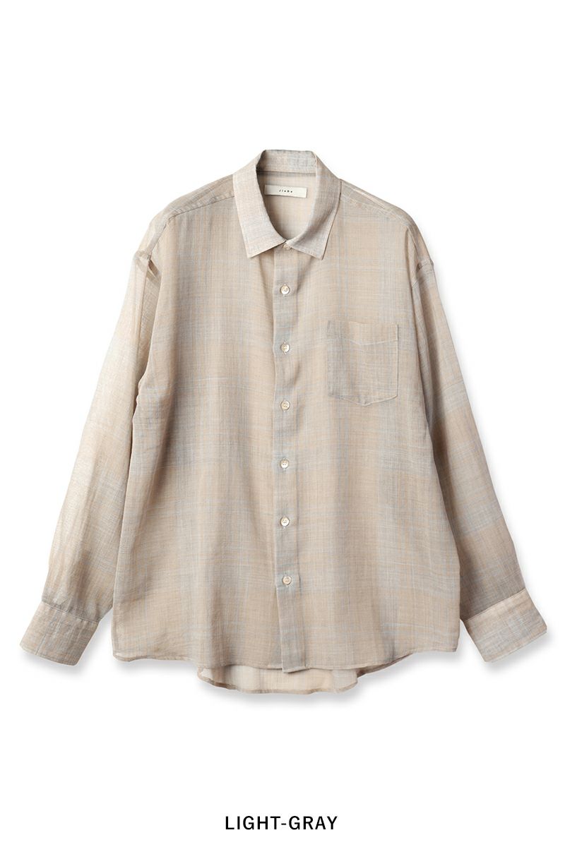JieDa(ジエダ)CHECK SHIRT チェックシャツ Jie-25S-SH02-A -19