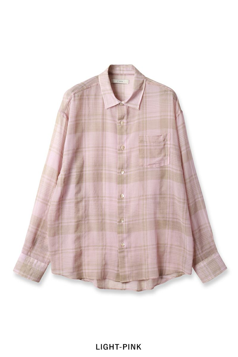 JieDa(ジエダ)CHECK SHIRT チェックシャツ Jie-25S-SH02-A -20